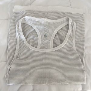 Lululemon Women’s White Racerback Tank